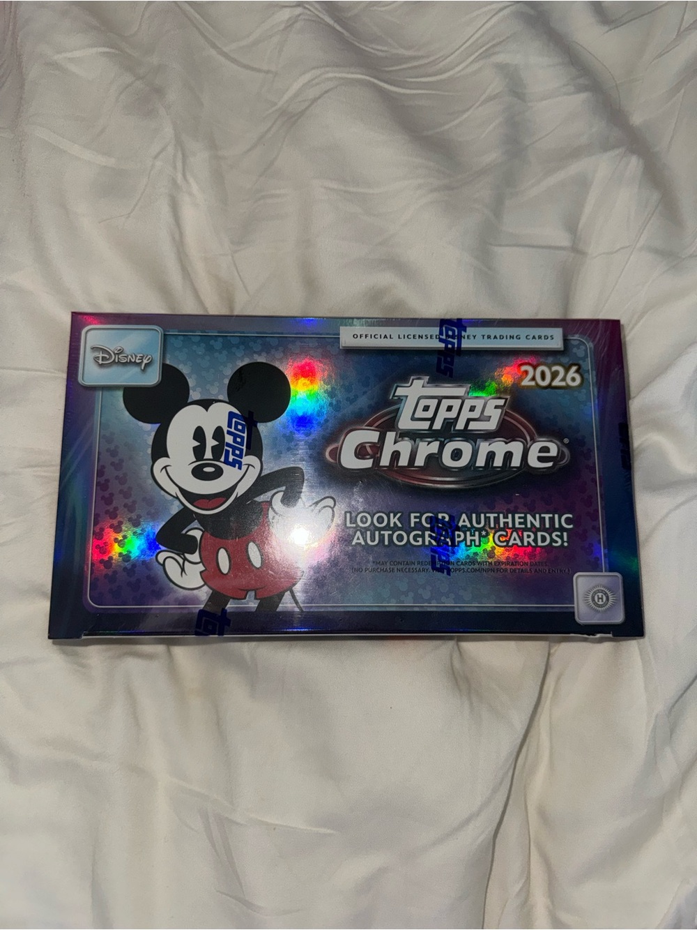 2026 Topps Chrome Disney Hobby Box